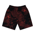 Black AOP Web V2 Sweatshorts