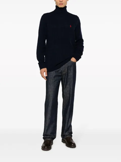 Polo Ralph Lauren cable-knit wool-blend jumper