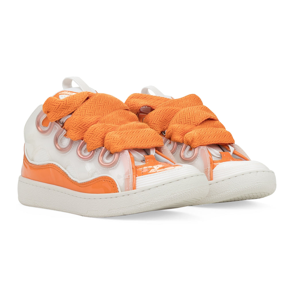 ORANGE CURB SNEAKERS