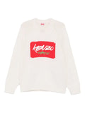 Kenzo logo-print crew-neck sweater