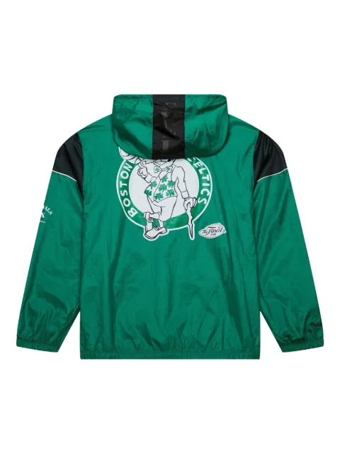 Mitchell & Ness Boston Celtics Kelly Green Team OG 3.0 half-zip jacket
