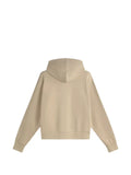 LES HÉRITIERS logo-detail zip-up hoodie