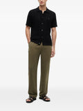 Tommy Hilfiger pointelle-knit button-up sweater