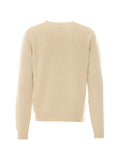 A.P.C. logo-embroidered wool sweater