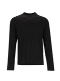 Emporio Armani wool slub jersey jumper