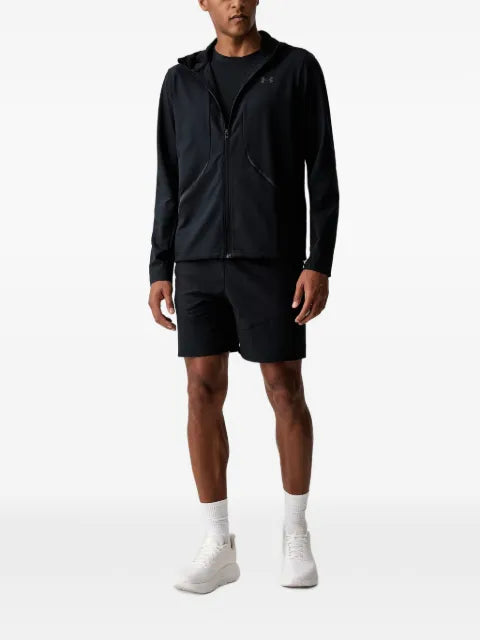Under Armour Unstoppable logo-print zip-up hoodie