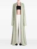 Frenckenberger shawl-collar floor-length cardigan