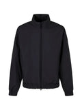 Moncler logo-patch high-neck jacket