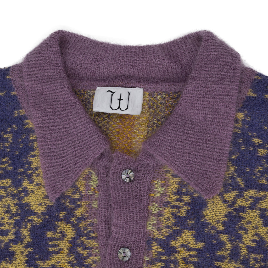 Purple Harry Polo Sweater