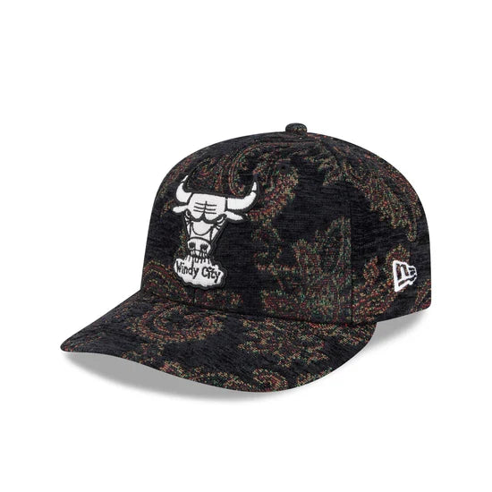 New Era x Three Looms 5950 Pinched Crown Chicago Bulls Jacquard Chenille Fitted Hat