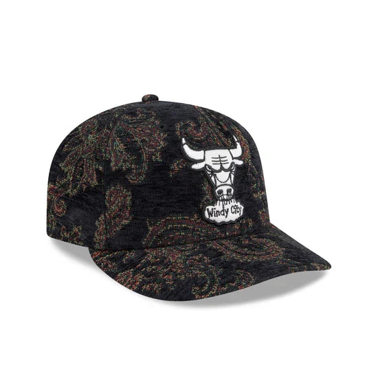 New Era x Three Looms 5950 Pinched Crown Chicago Bulls Jacquard Chenille Fitted Hat
