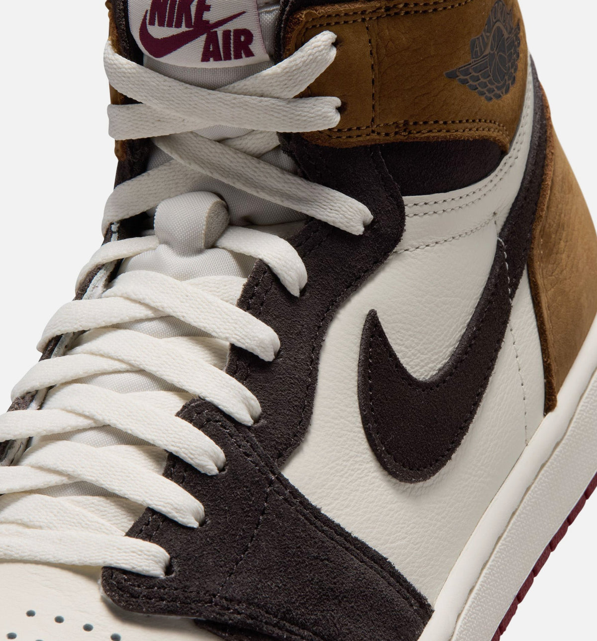 Air Jordan 1 Retro High OG Love Letter – Men's Lifestyle Shoe in Shadow Brown/Team Red/Light British Tan