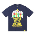 THAT'S A AWFUL LOT OF COUGH SYRUP Navy Graphic Short-Sleeve T-Shirt