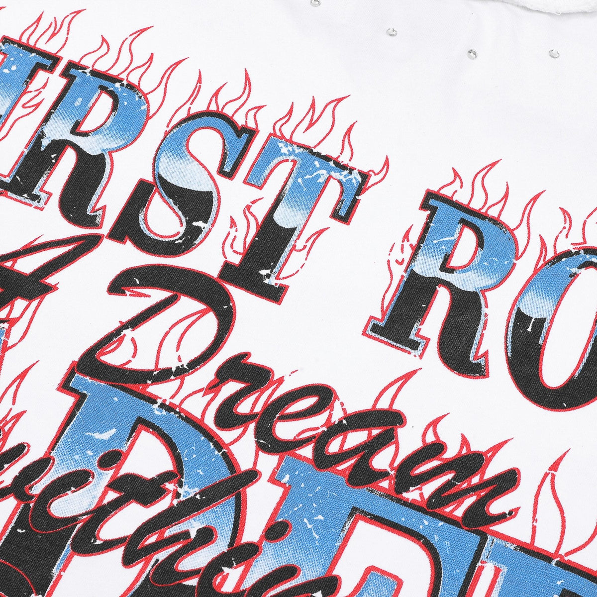 FIRST ROW Lost Utopia Burning Flame T-Shirt