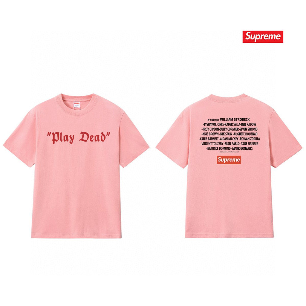 Supreme Play Dead Graphic Short-Sleeve T-Shirt