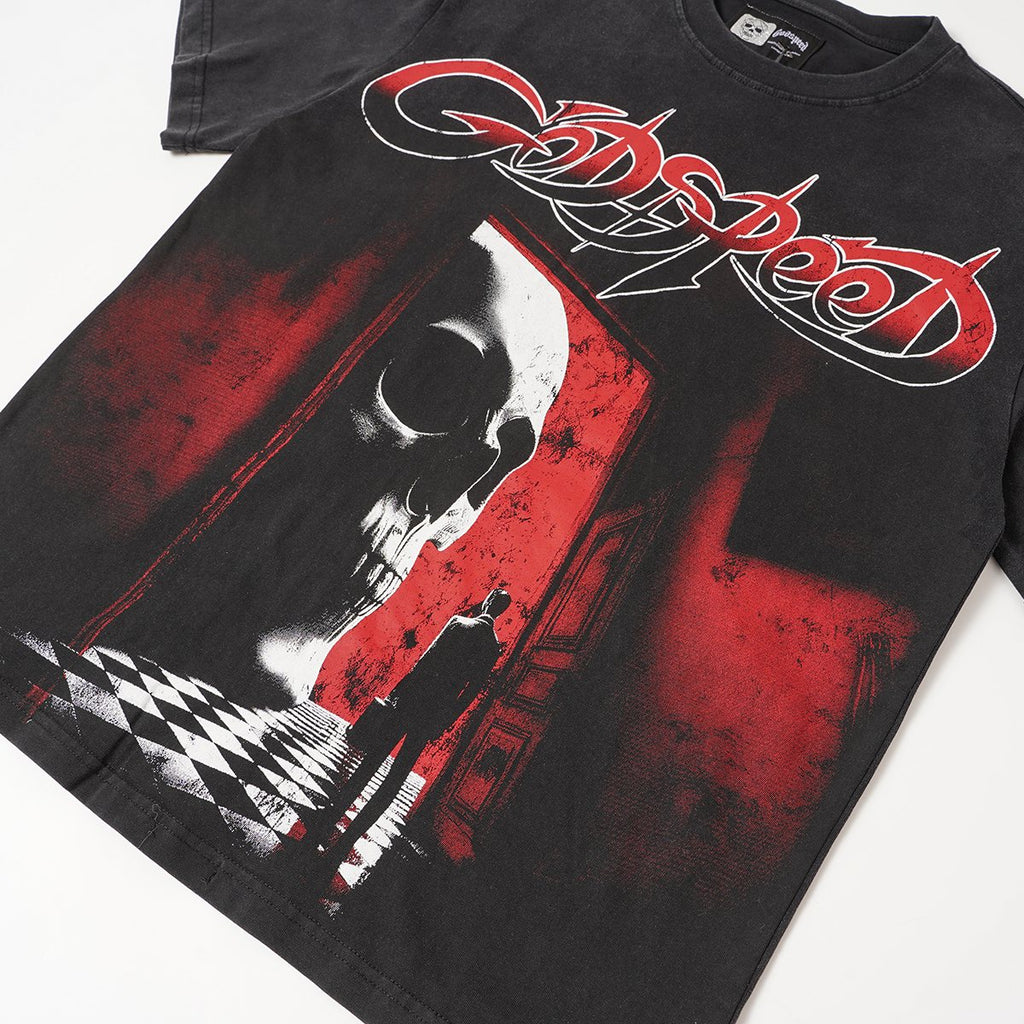 Godspeed Skull Graphic T-Shirt