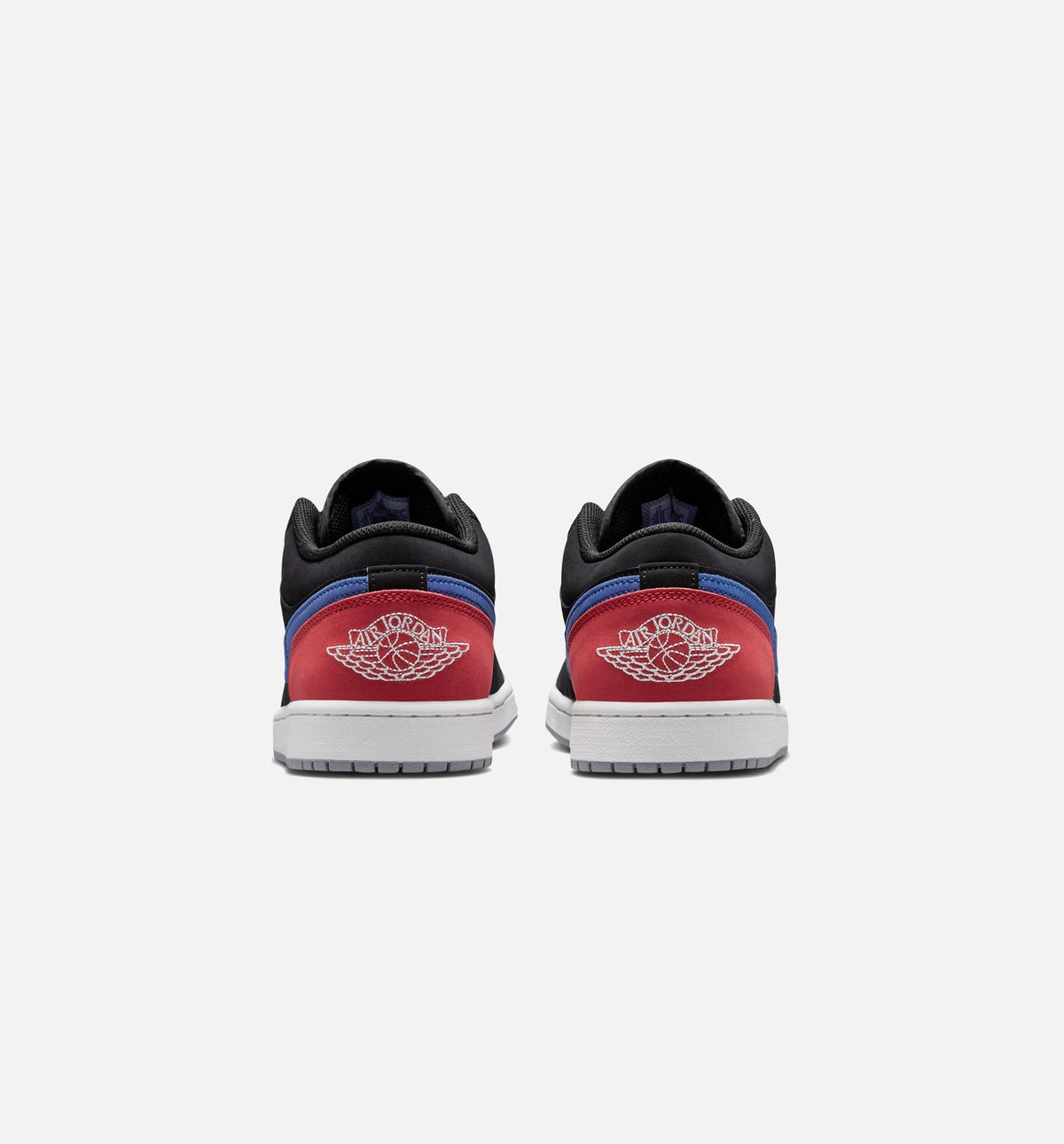Air Jordan 1 Low - Men's Lifestyle Sneaker (Black/Summit White/True Blue/Varsity Red)