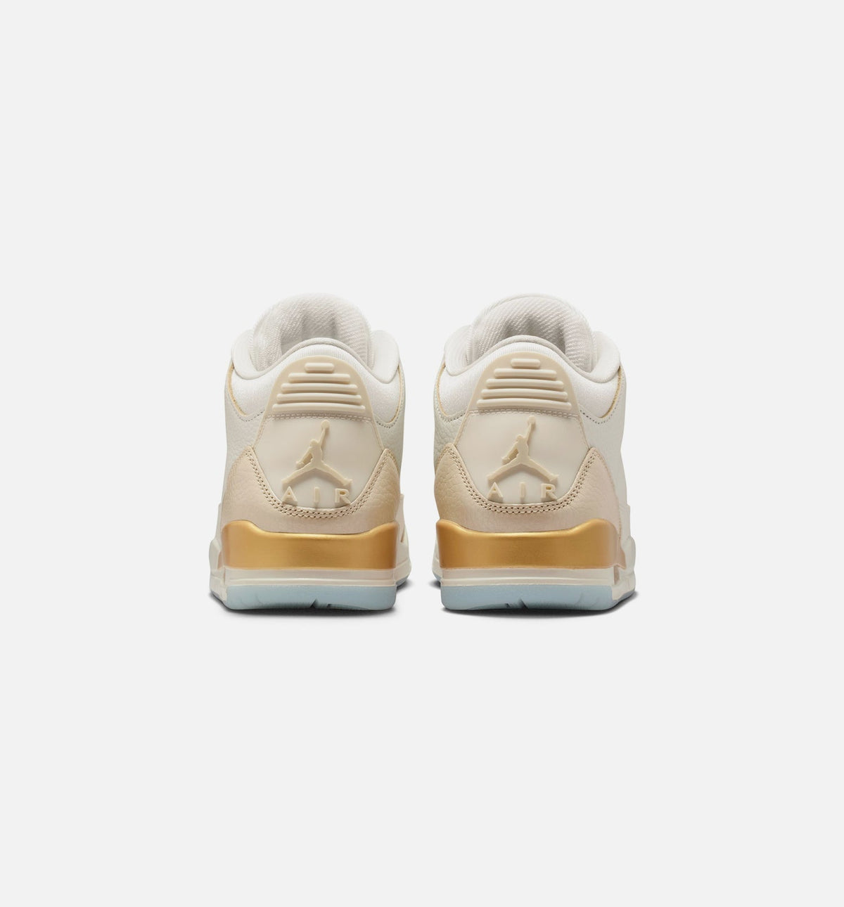 Air Jordan 3 Retro Sail and Pale Ivory Women's Sneakers